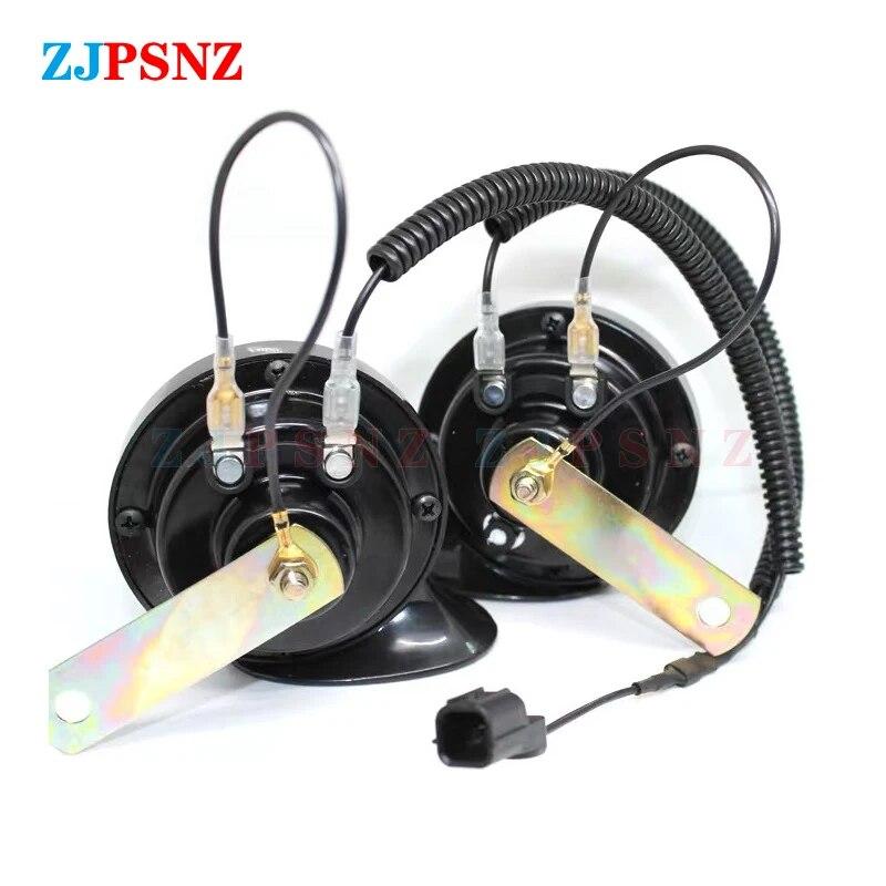 Zástrčka klaksonu do auta 4vodičová vlnitá trubka Vyhrazená zástrčka na šnečí klakson Konverzní zástrčka do auta