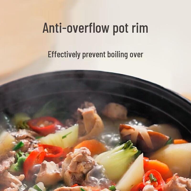 IKTN Dry Burn Ceramic Casserole Pot