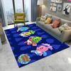 Tappeto Tappetino Decorativo per Casa Soggiorno Camera da Letto Divano Zerbino, Tappeto per Area Giochi Bambini Tappetino Antiscivolo, Gioco Cartoon Bubble Bobble Tappeto per Gamer