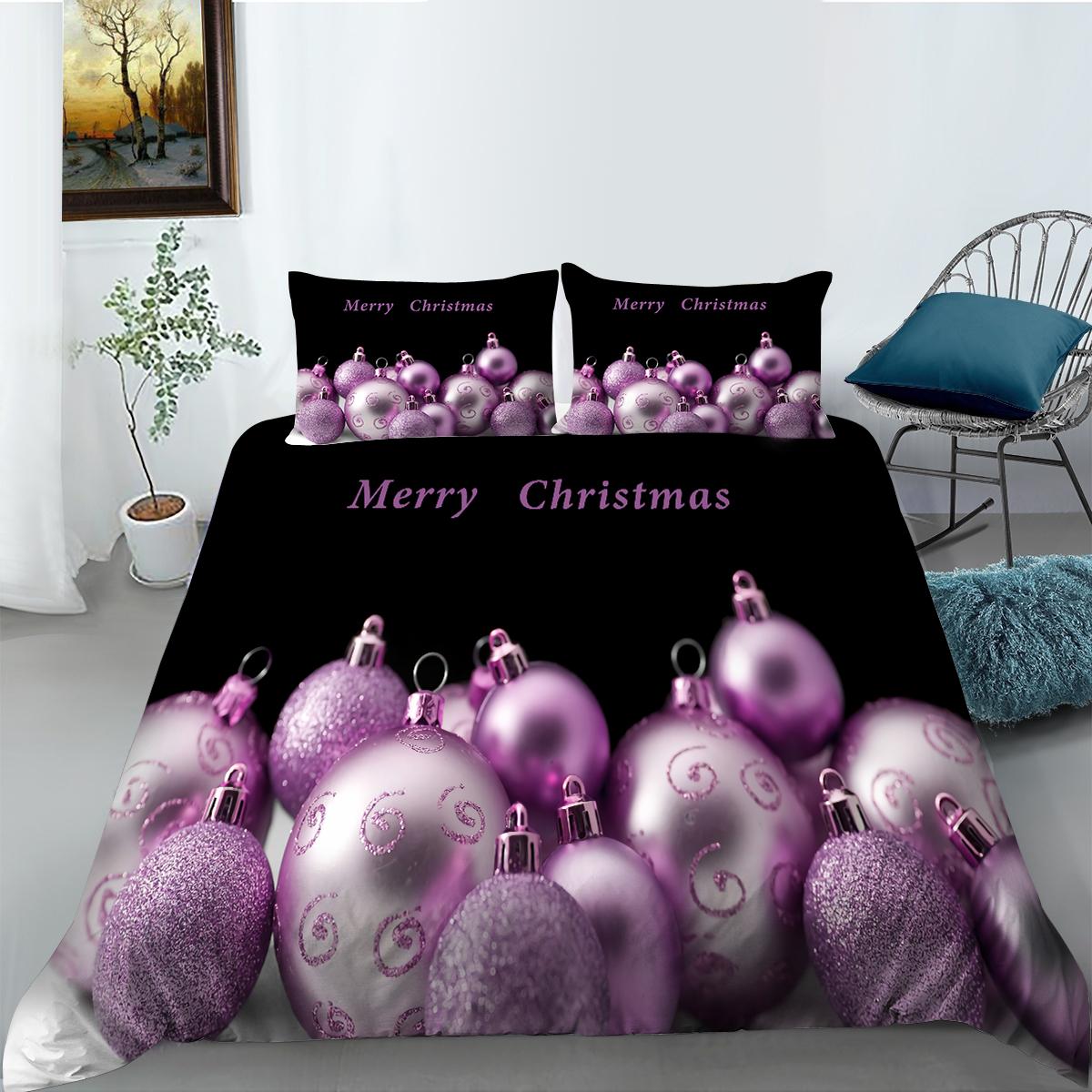 

Рождественский комплект постельного белья, креативное домашнее постельное белье, размер Ling, постельное белье, роскошное пододеяльник, мужской и женский пододеяльник EU Single 135x200cm