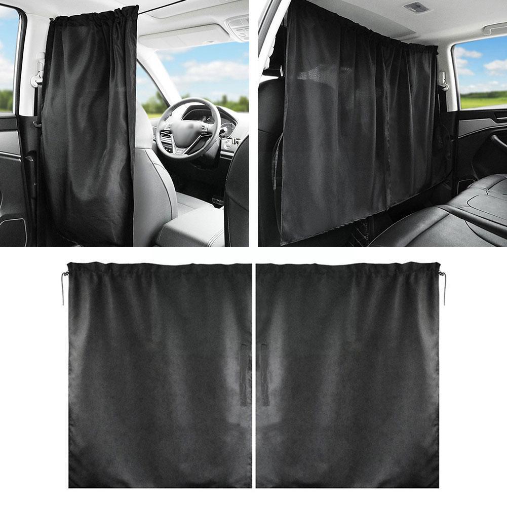2pcs Taxi Car Isolation Curtain Partition Conditioning Air Vehicle