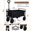German Imported Foldable Lifting Camping Wagon