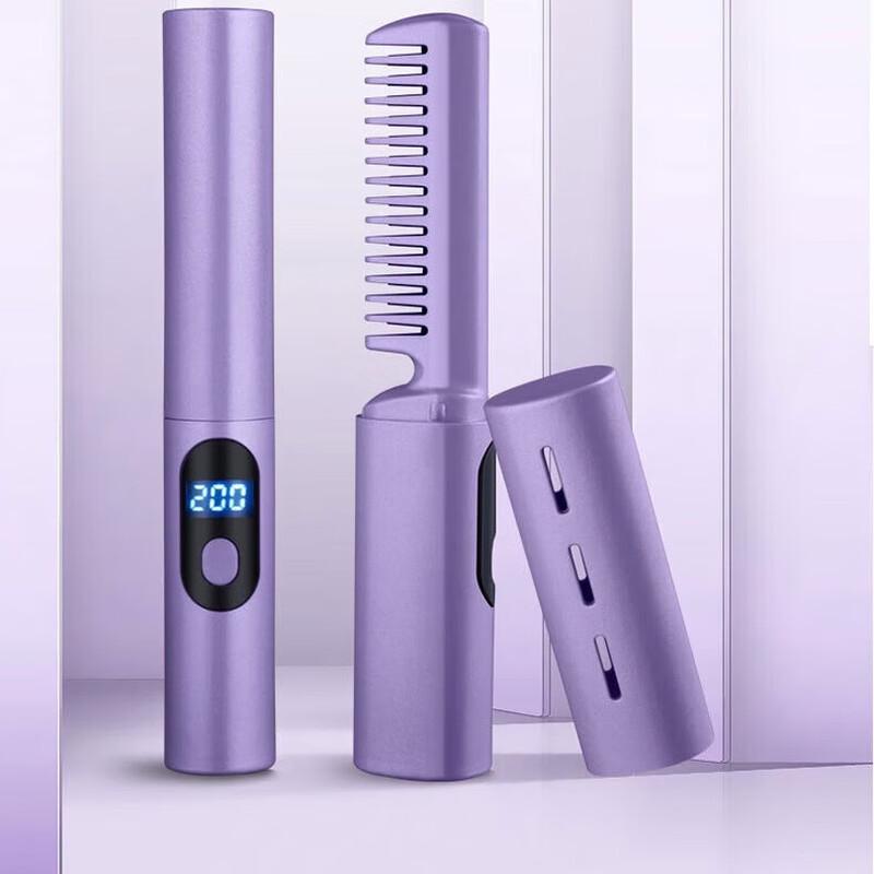 Miling Digital Cordless Hair Straightening Comb