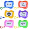 Educational Toys Mini Magnetic Drawing Board Montessori Drawing Toys Erasable Writing Pad Keychain Kids Birthday Party GIft