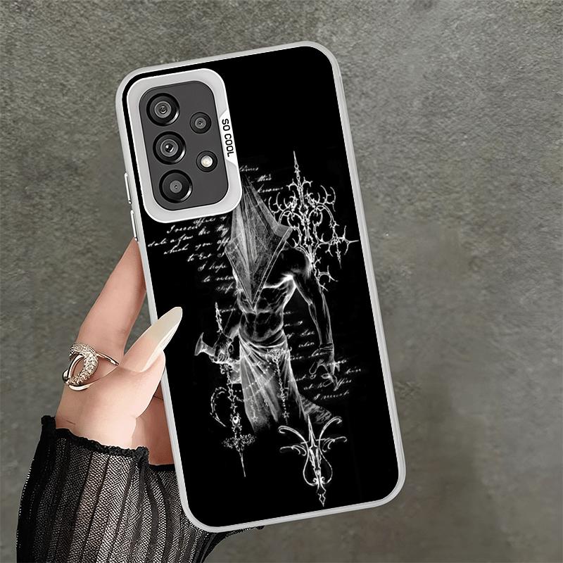 Silent Hill Horror Theme Soft Phone Case for Samsung A17 A16 A15 A14 A13 A57 A56 A55 A54 A53 A37 A36 A35 A34 A33 A26 A25 A24 A23