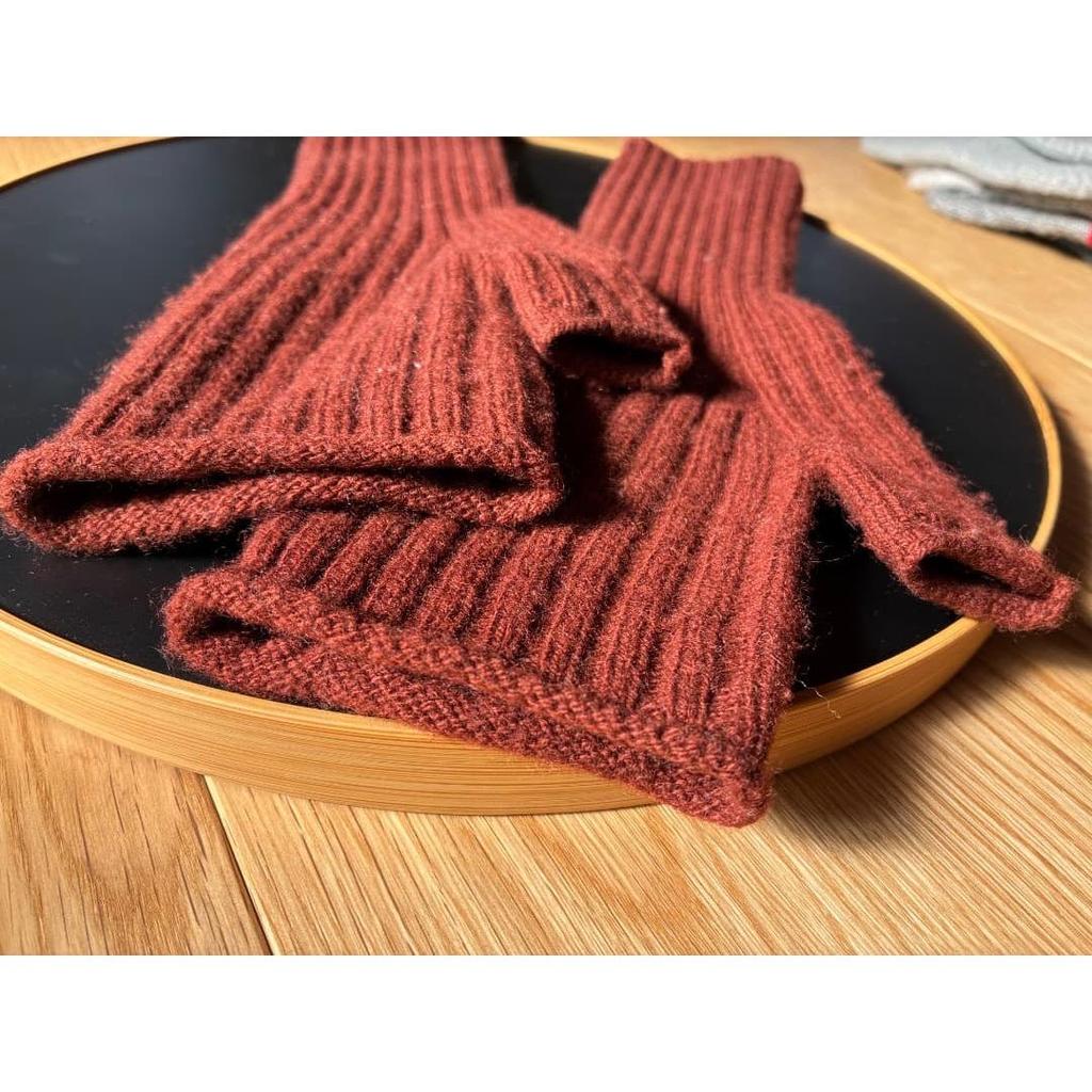 Used MARGARET HOWELL [Made in Scotland] Gloves WoolCashmere