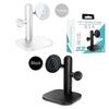 3-in-1 Magnetic Wireless Charger Stand for Phone, Earphones, and Watch