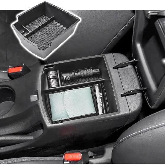 Armrest Box Center Console Organizer Tray For Hyundai Kona 2023 2022 2021-2018 Storage Box Holder interior Accessories