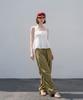 Eilubeu Side Shirred Pants Aasept106A