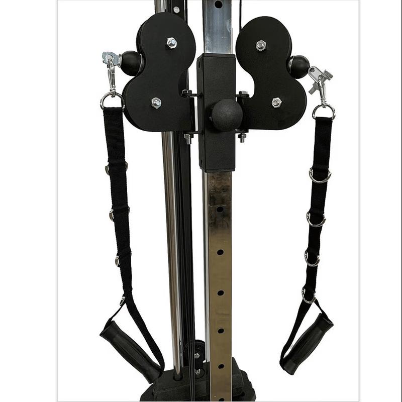 Wall-Mounted Multi-Functional Cable Crossover Gym