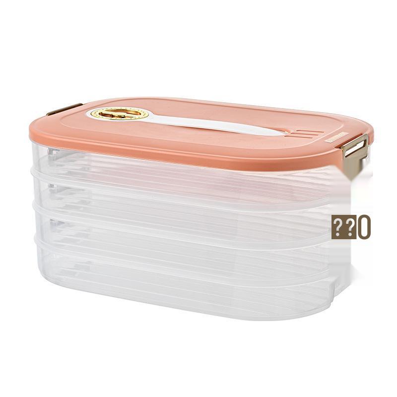 Large Capacity Stackable Food Storage Box for Quick-freezing & Fresh-keeping