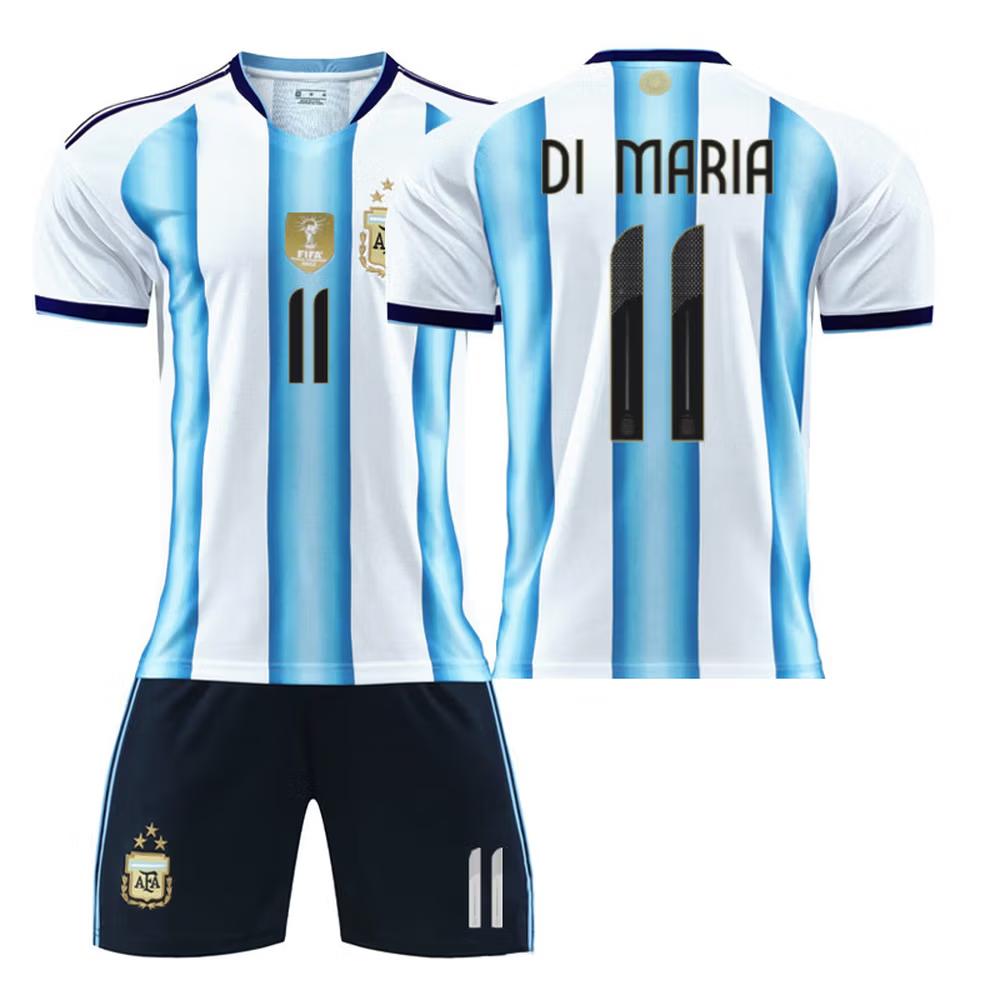 2026 World Cup Argentina Jersey With Logo No.11 Di Maria S