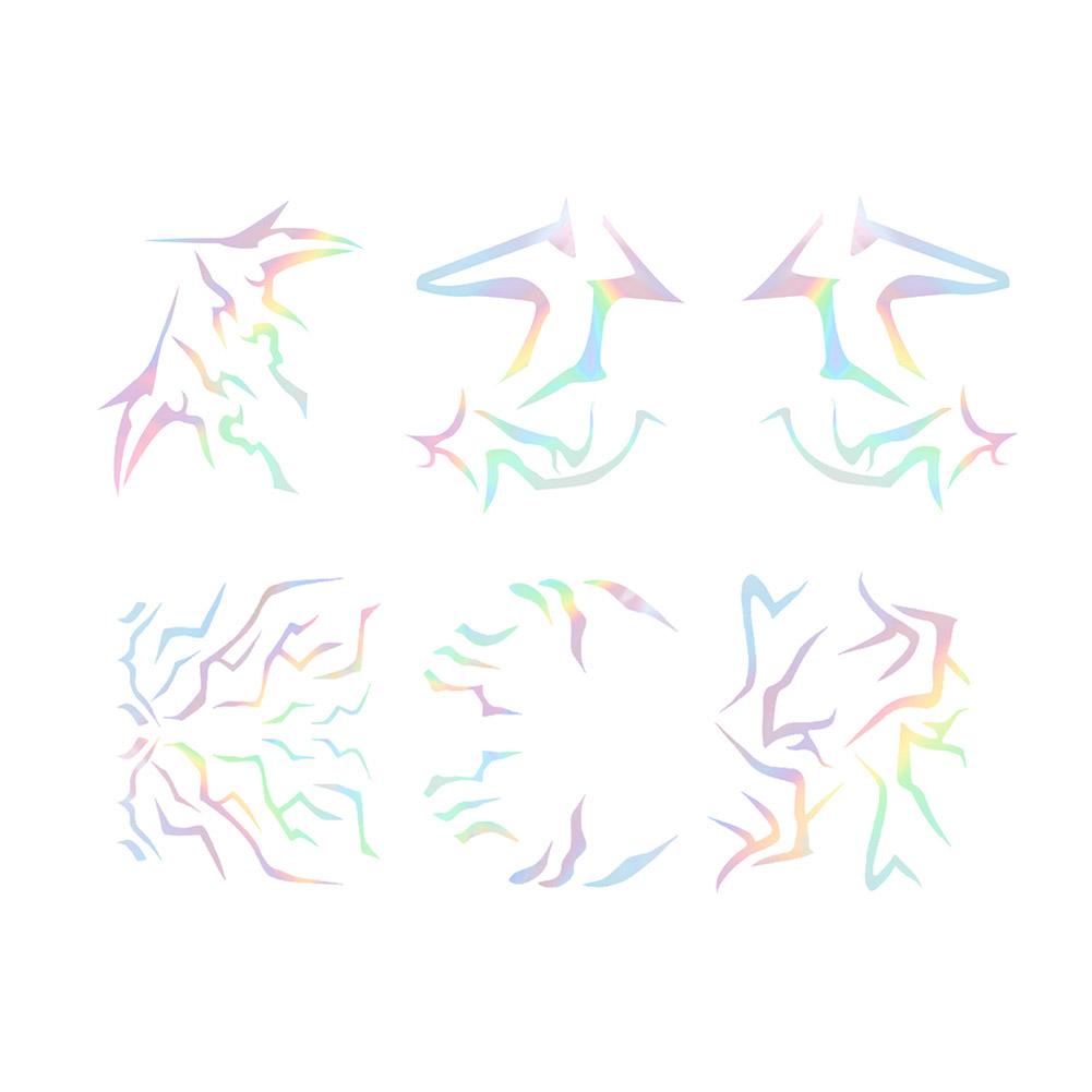 1 Set For Kpop Demon Hunters Rumi Kang Cosplay Prop Tattoo Sticker Rumi Tattoo Demonizing Sticker For Halloween Party Gifts