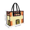 Food Print Tote Bag Casual Large Capacity Portable Handbag for Daily Shopping Travel