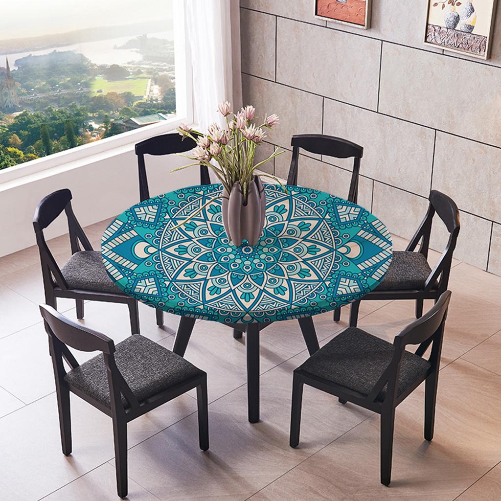 2 Cover Decoration Kitchen Tablecloth Multicolor Reusable Waterproof