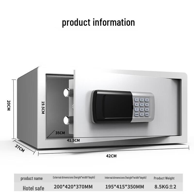 Tiger Brand GK-2042CL Compact Electronic Safe