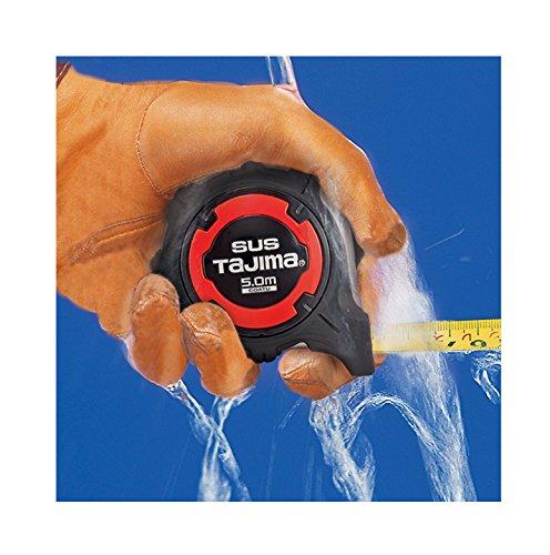 Tajima Convex Rigid Stainless Steel Tape 5m x 25mm Rigid