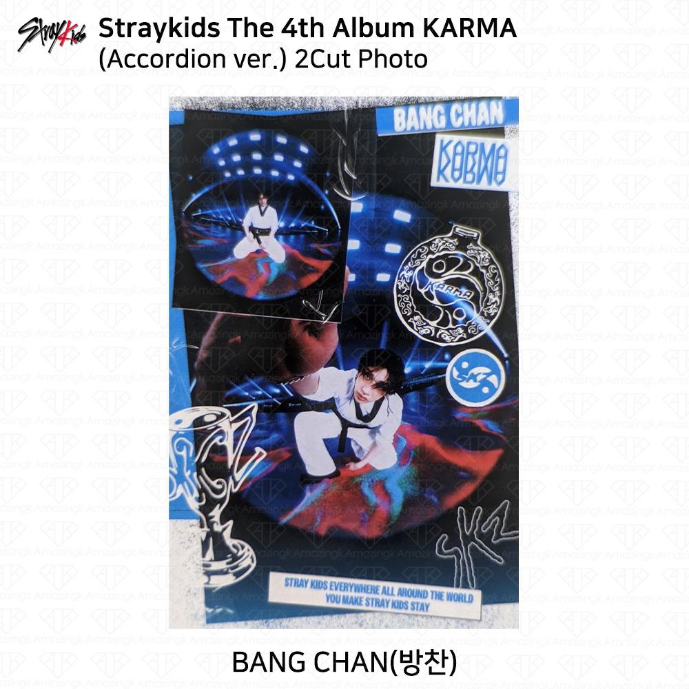 Stray Kids 4. Album Karma wersja Akordeon Oficjalna Fotokarta
