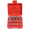 14-Piece Automotive Torx and Spline Socket Set CN Plug (adapter Included)