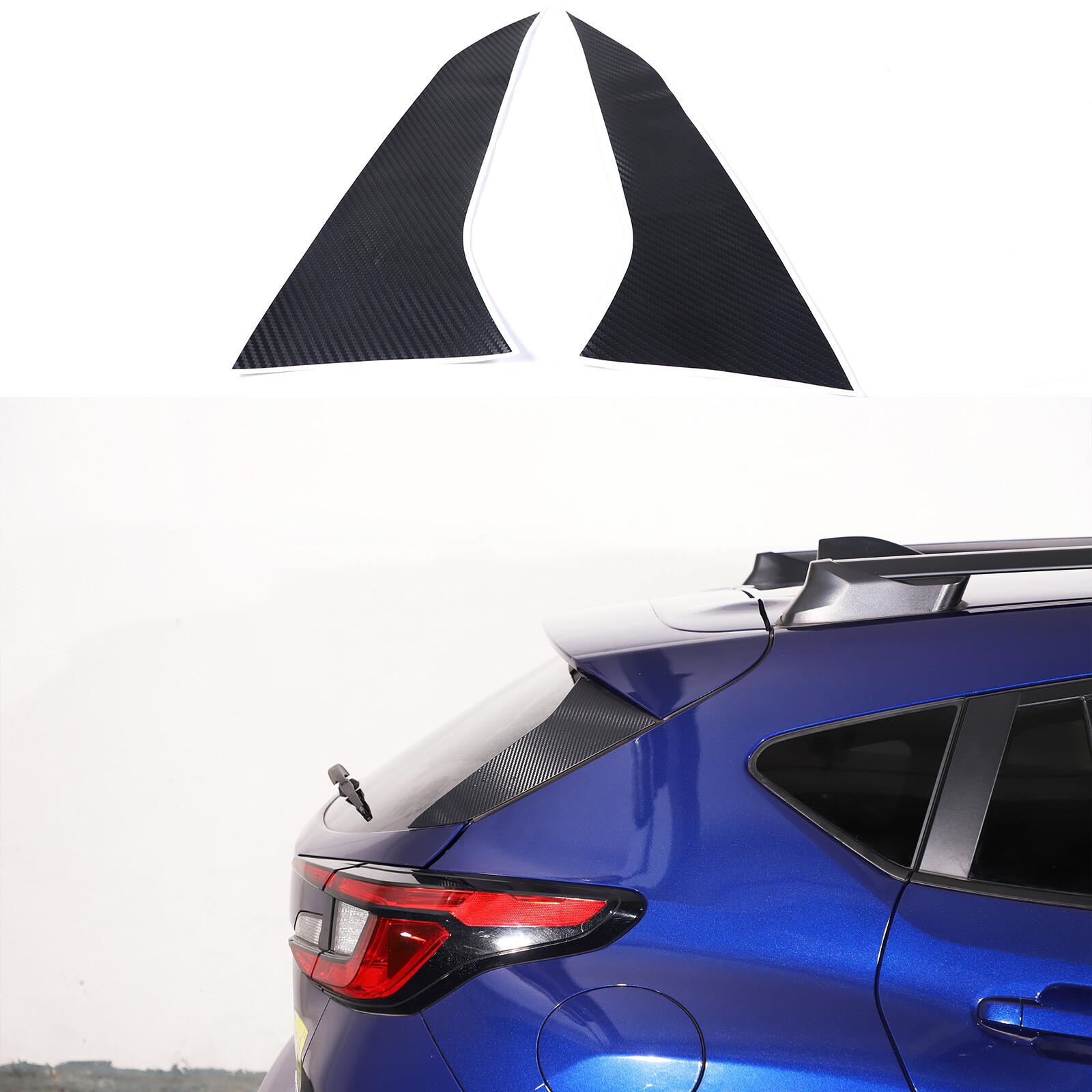 Black Window C-Pillar Posts Door Vinyl Sticker Trim For Subaru Crosstrek 2024