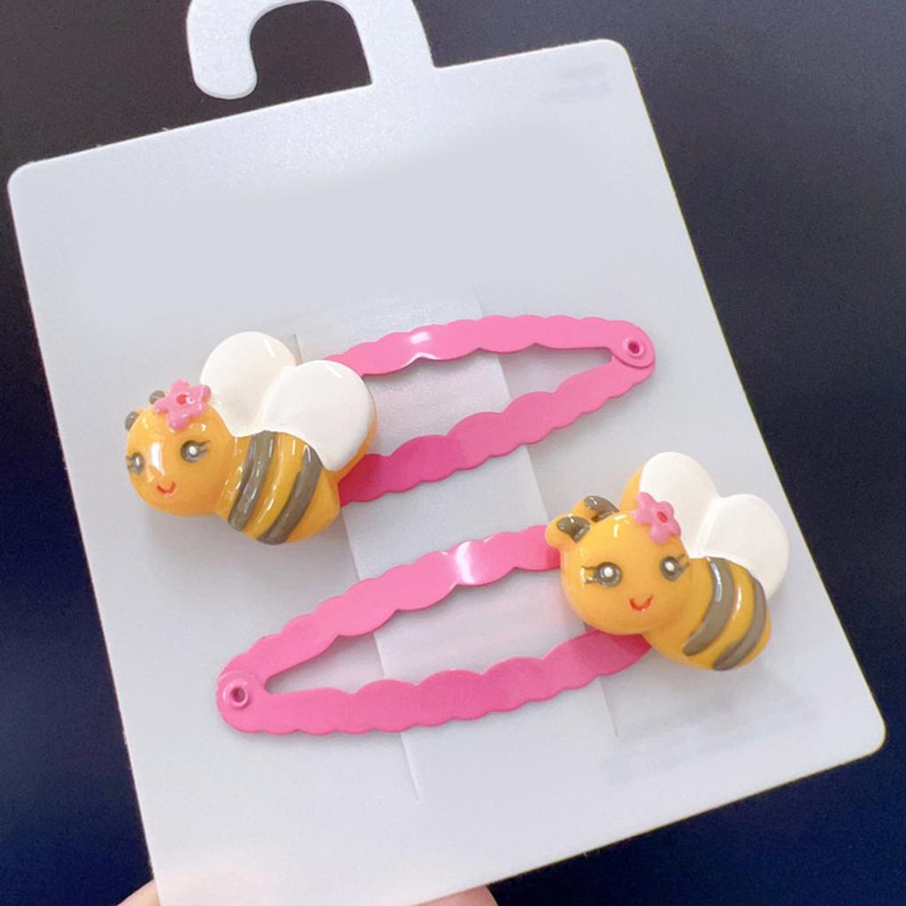 Girls Hair Clip Mushroom Women Kid Hairgrips Butterfly Headdress Barrettes Snail Shape Sweet 2000s Girls Hairpins