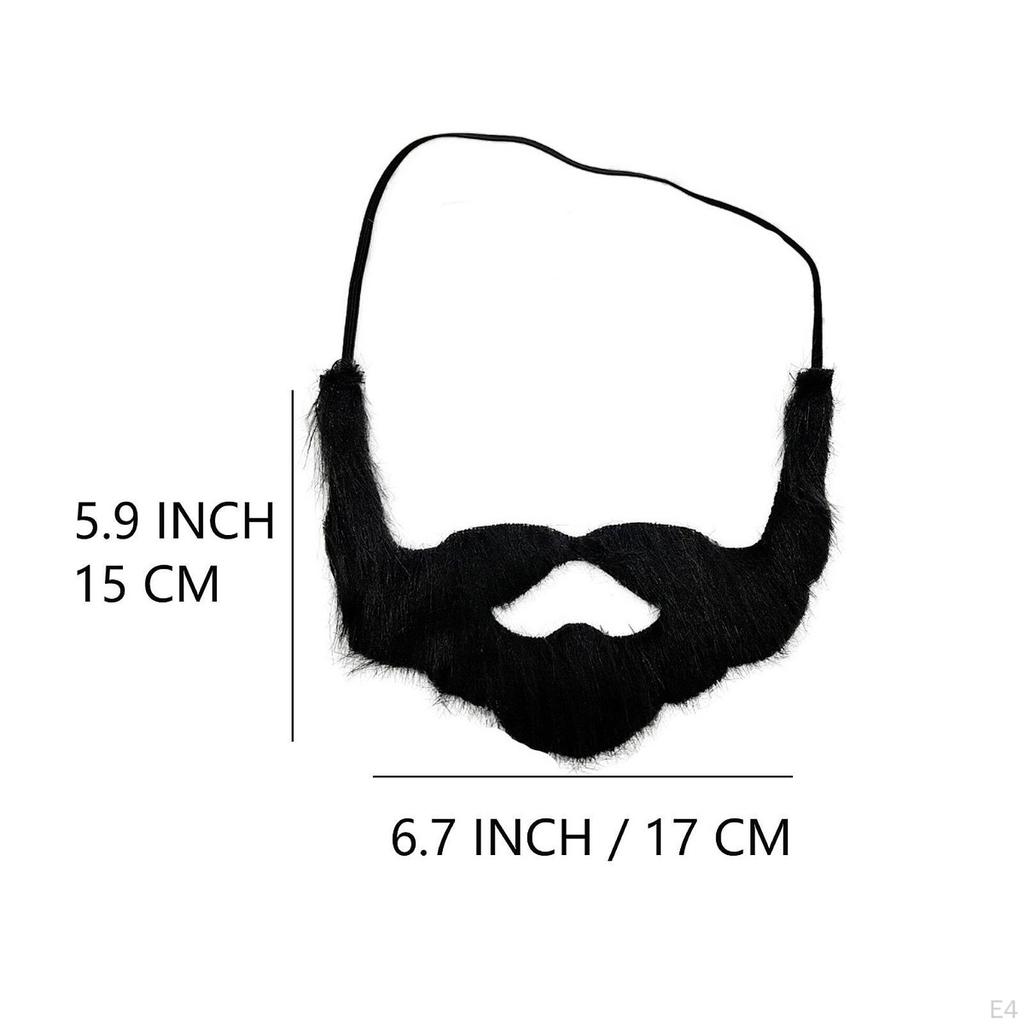 Fake Beard Costume Whisker Mustache for Masquerade Carnival Festive
