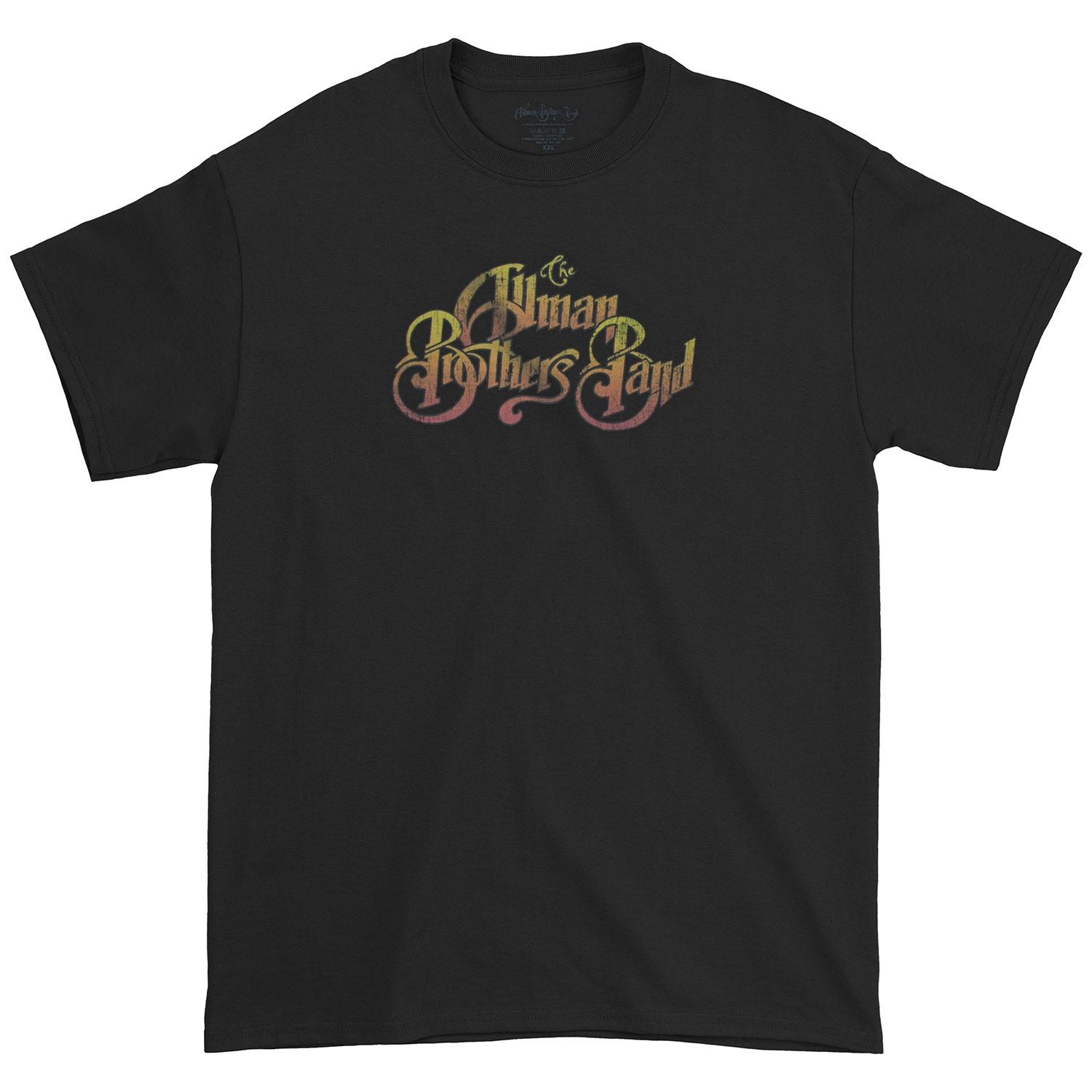 Men s Allman Brothers Road Goes On T-shirt XX-Large Black 2XL
