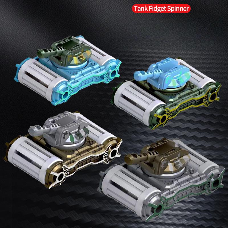 Discover Intime Latest Tank Fidget Spinner Plastic Antiestres Fidget Roller Edc Deformation Mecha Hand Spinner Stress Relief Playthings Designed For Adult Gifts