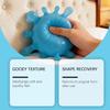 In Stock Splash Shaped Squeeze Ball Cute Mini Slow Rebound Non-Sticky Portable Healing Stress Relief Fidget Toy Gift Adults