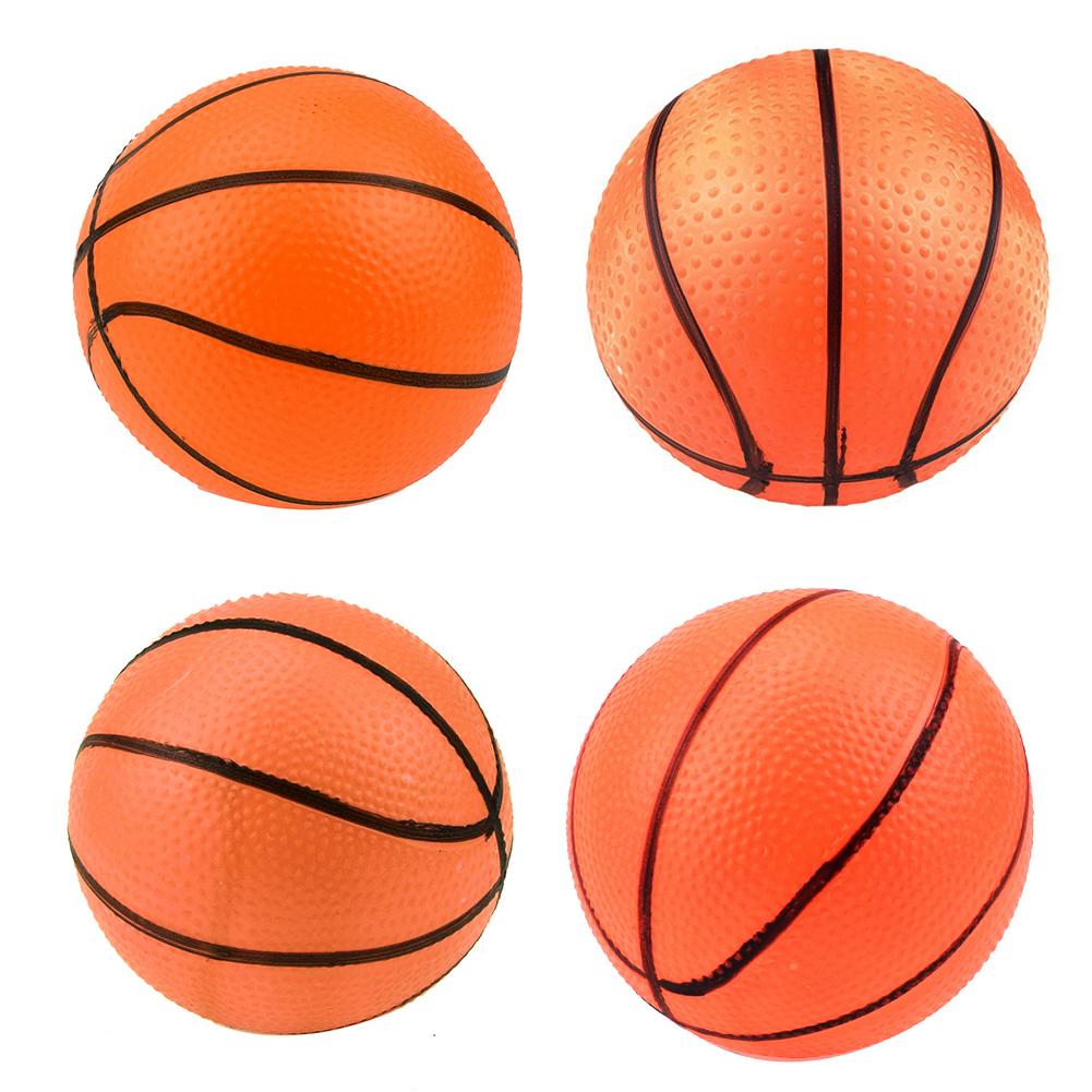 10Pcs/lot 10cm Inflatable Basketball PVC Mini Orange Basketballs Small Basketballs Summer Beach Basketball for Parent-Child Game