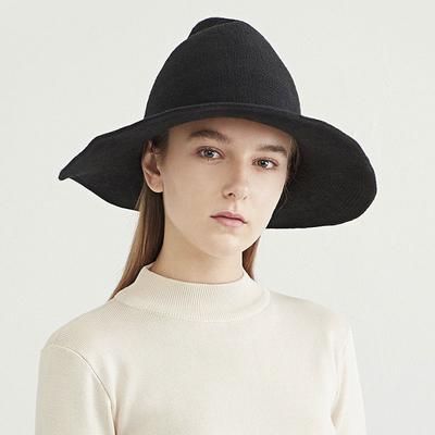 Halloween Party Felt Witch Hats Fashion Women Masquerade Cosplay Magic Wizard Hat for Party Clothing Props