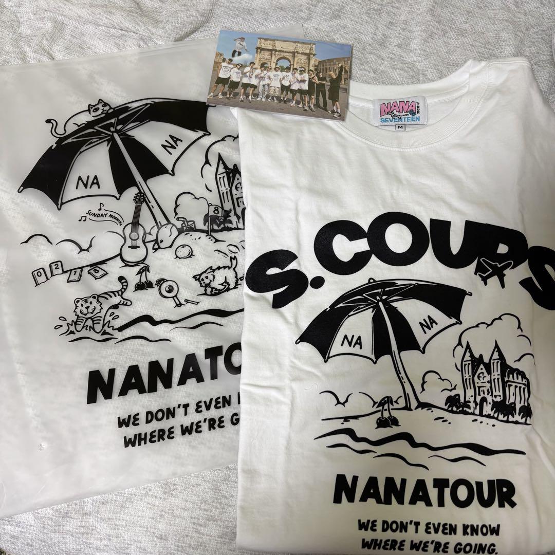 

[USED] S.Coups NANA TOUR T-shirt Italy version