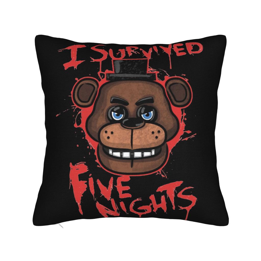 Trendy Home Five Nights FNAFDecor Pillowcase Accessories Pillow Cover Square Multiple Sizes
