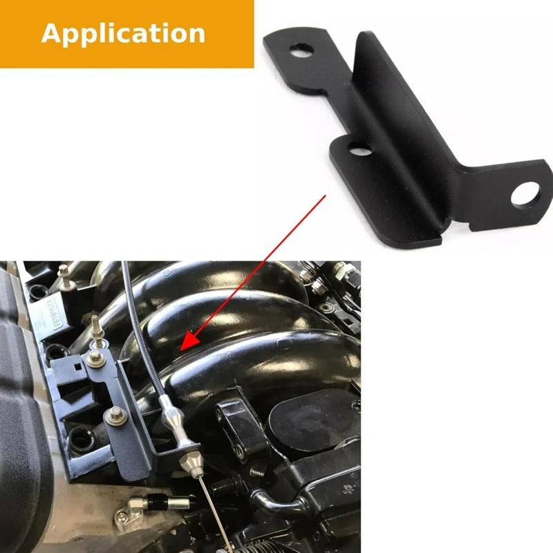 LS1 Swap Throttle Cable Bracket For Lokar Accelerator Cable For Chevrolet For Camaro For Pontiac For Firebird Car Accessories