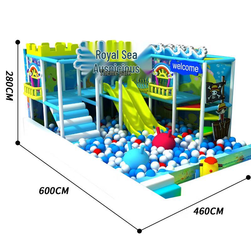 Надувная игровая площадка-горка Zhanming Outdoor Ocean Ball
