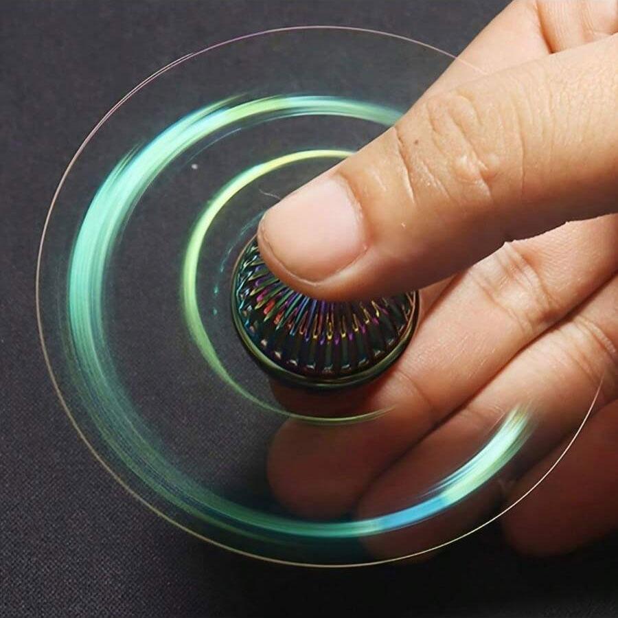 Magic Fidget Spinner: Stress Relief And Concentration Toy Improve Concentration Perfect Halloween, Christmas Gift
