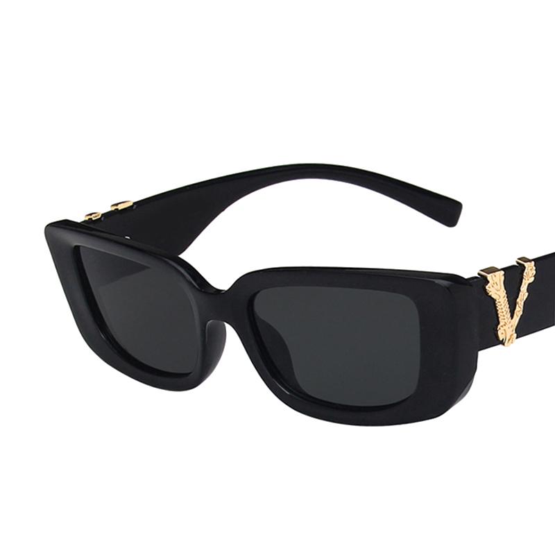 Occhiali da Sole Quadrati Donna Marca di Lusso Viaggio Piccoli Rettangolari Occhiali da Sole Moda Femminile Retro Lunette De Soleil Femme