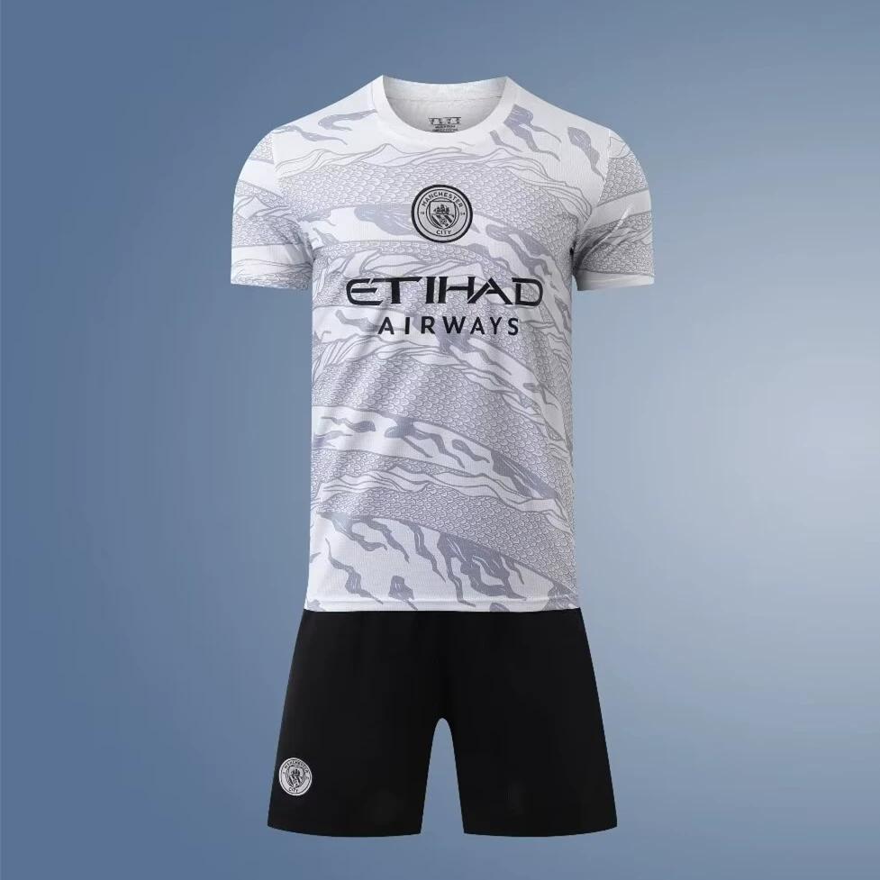 

24/25 Man City Year of the Dragon Special Edition Light Gray Fan Jersey L