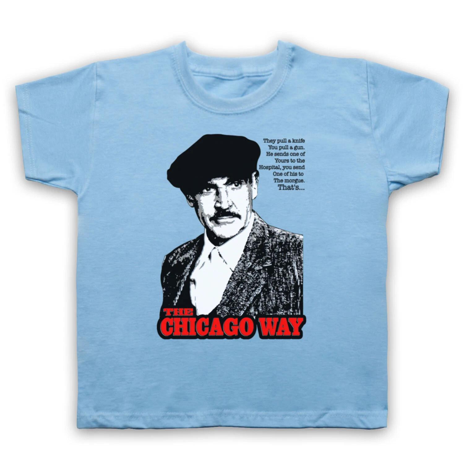 THE CHICAGO WAY THE UNTOUCHABLES UNOFFICIAL MAFIA FILM KIDS CHILDS T-shirt 130