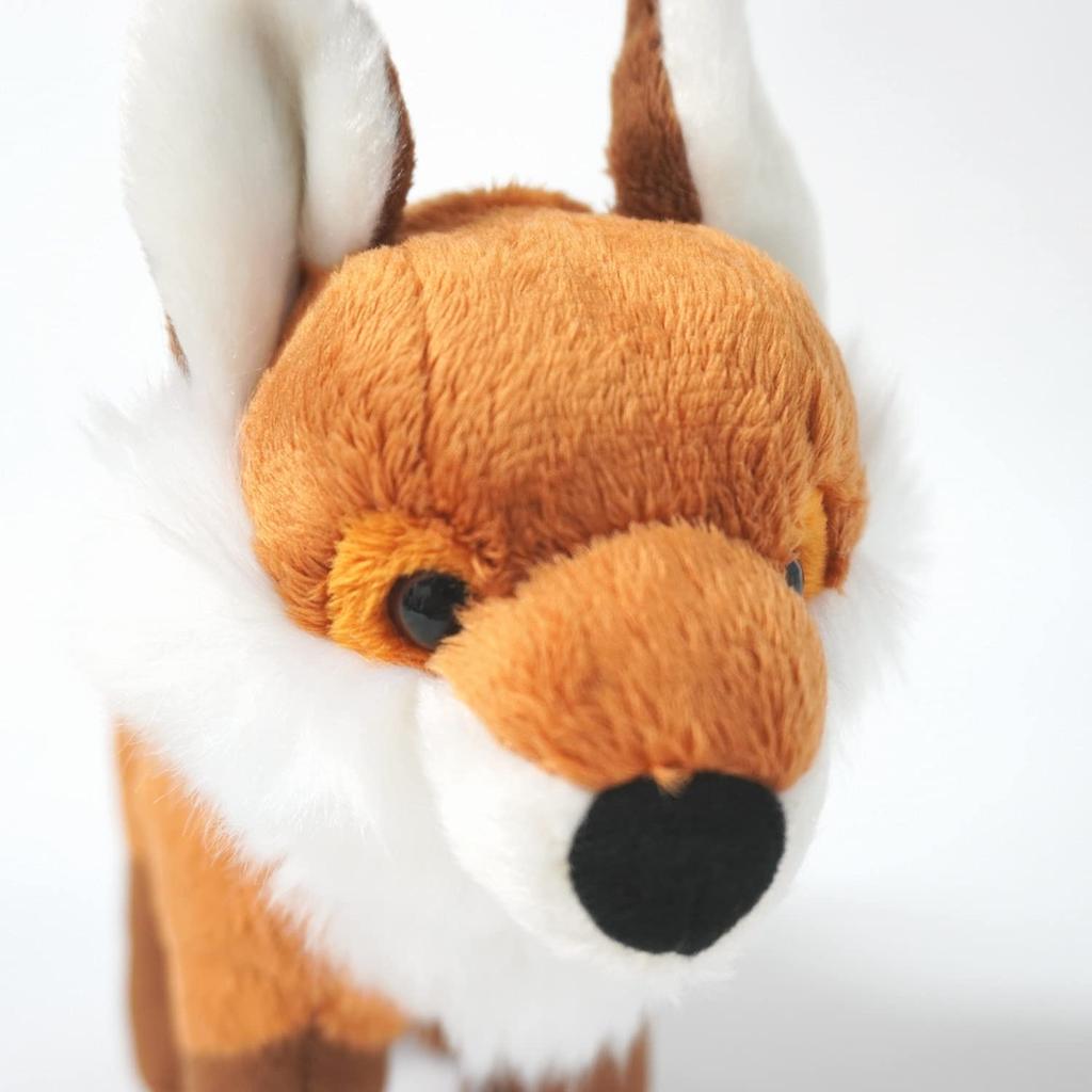 TST Advance Exciting Illustrated Book Fox Plush Toy 9955