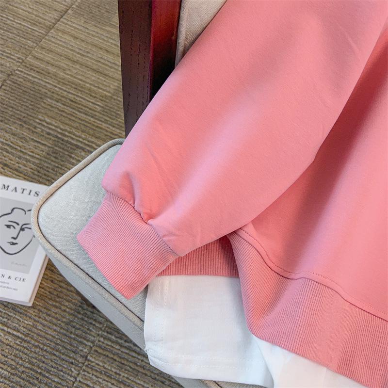 Plus Size Autumn Hoodie - 200/350 Jin, Loose Fit, Bust 150/160-1107