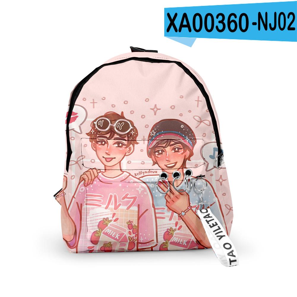 Classic Novelty GeorgeNotFound Backpacks Boys/Girls pupil School Bags 3D Print Keychains Oxford Waterproof Cute Small Backpacks