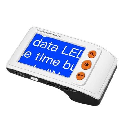 Loupe numérique aide à la lecture électronique écran LCD 3.5 pouces pour basse Vision Zoom 2-25 fois avec poignée pliable AA