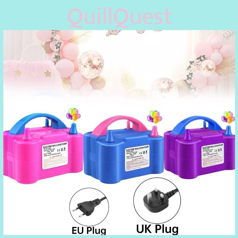 Powerful Electric Balloon Pump Dual Hole Inflator Machine Model 73005 For Fast Inflation cm