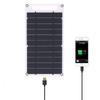 Panel Solar USB de alta potencia de 5V, impermeable para exteriores, senderismo, Camping, células portátiles, Banco de energía, cargador Solar de batería