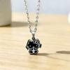 Personalized Titanium Steel Cat Necklace for Women - Fresh, Simple, Versatile Clavicle Chain in College Style
