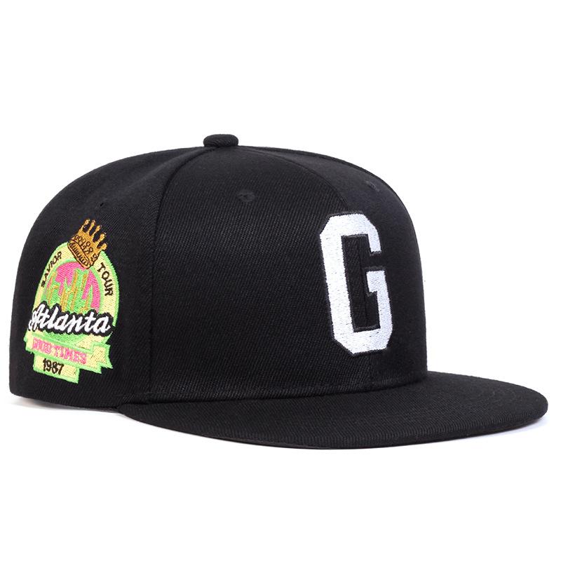 

Роскошные унисекс кепки в стиле хип-хоп с вышивкой буквы G, модные уличные регулируемые повседневные бейсболки, солнцезащитная шляпа, кепки тракеры для мужчин 56-62cm