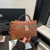 Kleine kollektive Trend-Mode gewebte Crossbody-Tasche im lässigen Handtaschen-Stil kleine quadratische Tasche