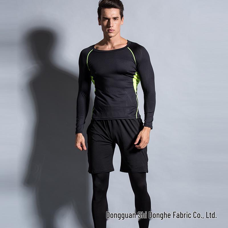 Men's Quick-Dry Sports Training Suit: Casual Fitness Running Set