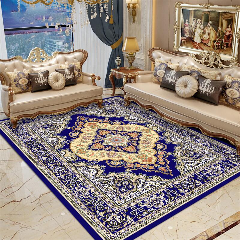 Artistic Retro Carpet for Home Bedroom Living Room Sofa Coffee Table Mat
